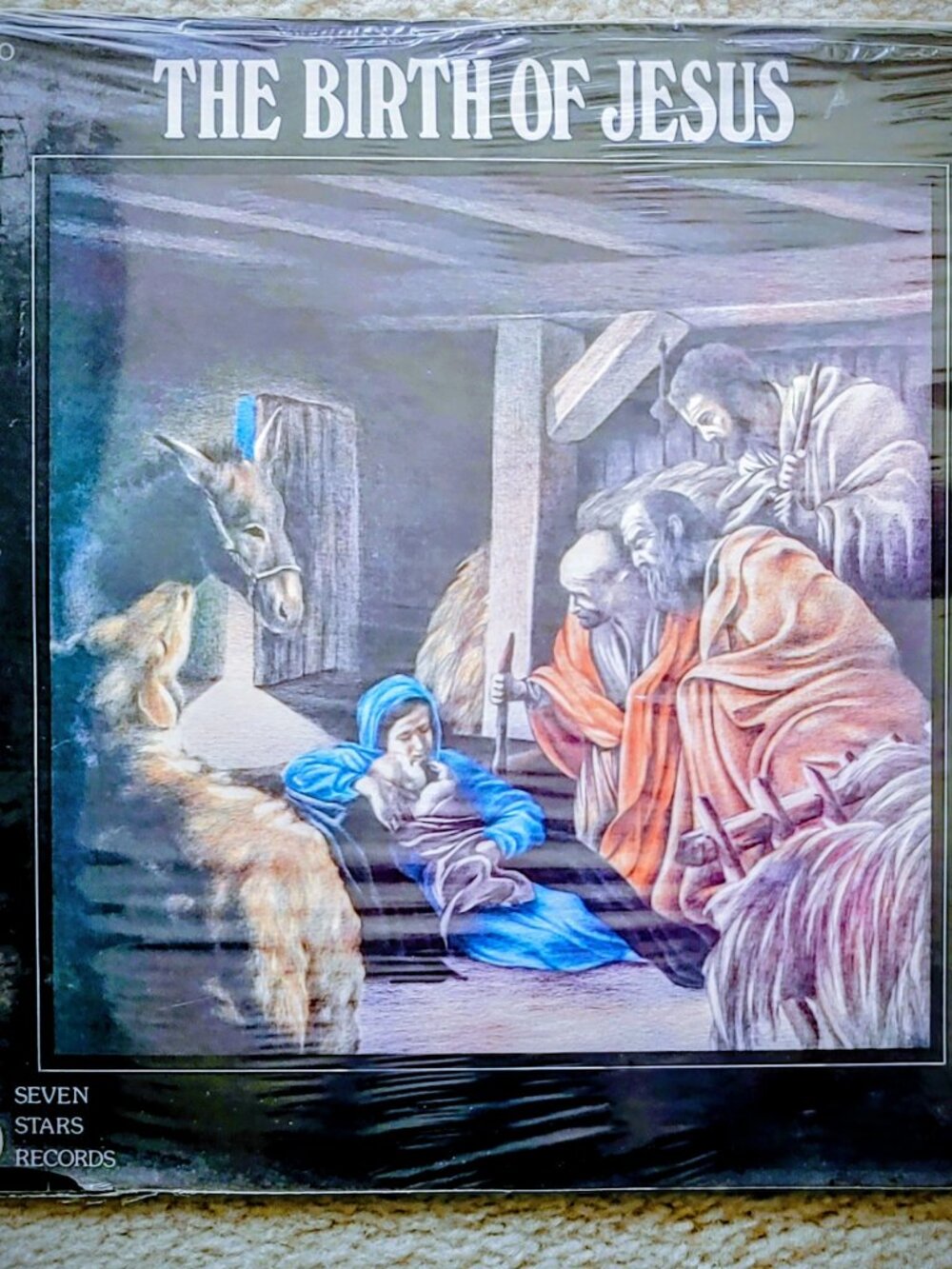 "The Birth of Jesus" – Seven Stars Records (Rare Vinyl LP)